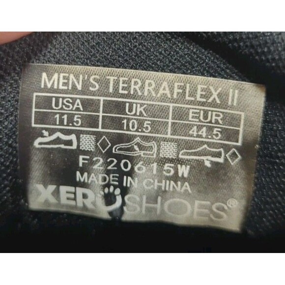 Xero Shoes Men\'s Terraflex II Forest Size US 11.5 Trail Running Hiking EU 44.5 main image 4